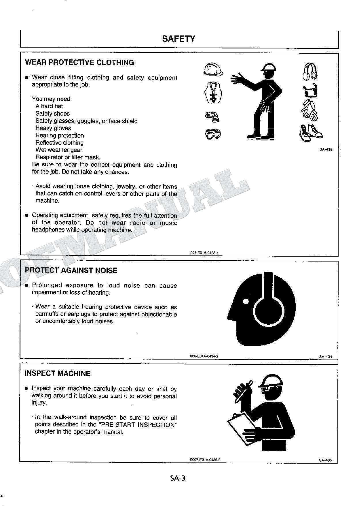 HITACHI EX200-5 Excavator Service manual Troubleshooting with Big Schematics