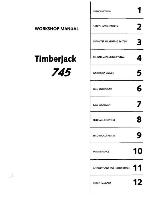 JOHN DEERE 745 ERNTEKOPF SERVICE-REPARATURHANDBUCH SN 00FY0346-