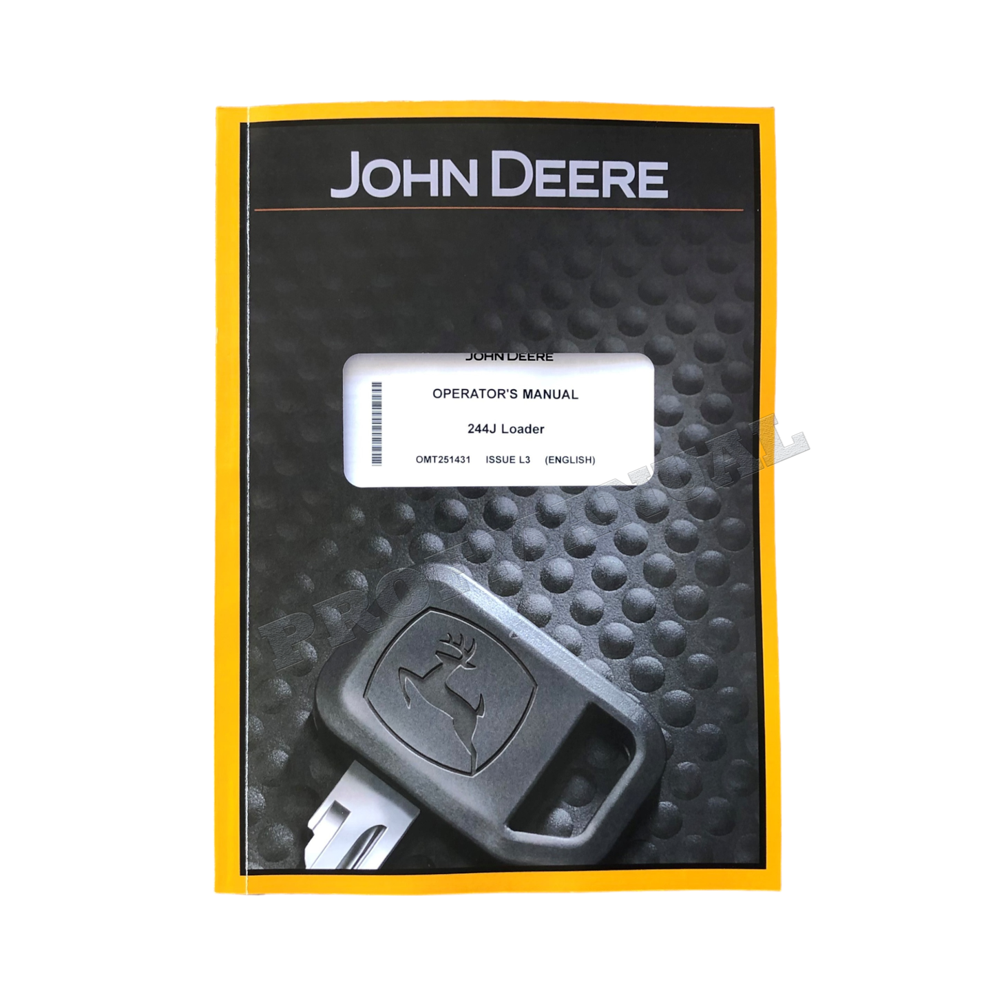 MANUEL D'UTILISATION DU CHARGEUR JOHN DEERE 244J + !BONUS! 