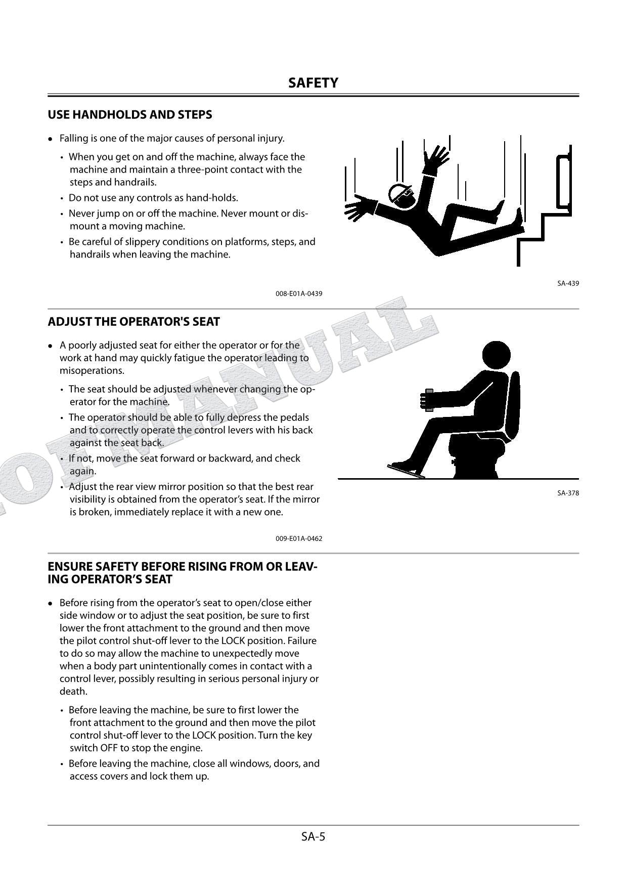 HITACHI ZX210W-3 ZX220W-3 Excavator Service manual Troubleshooting