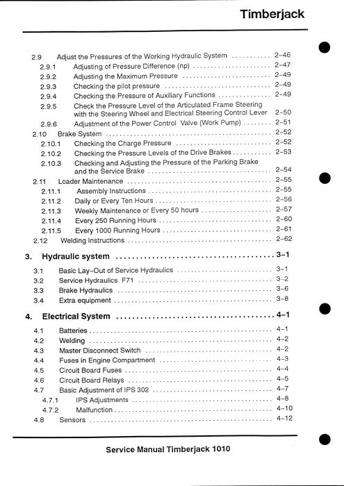 JOHN DEERE 1010 FORWARDER SERVICE-REPARATURHANDBUCH sn 10101657-