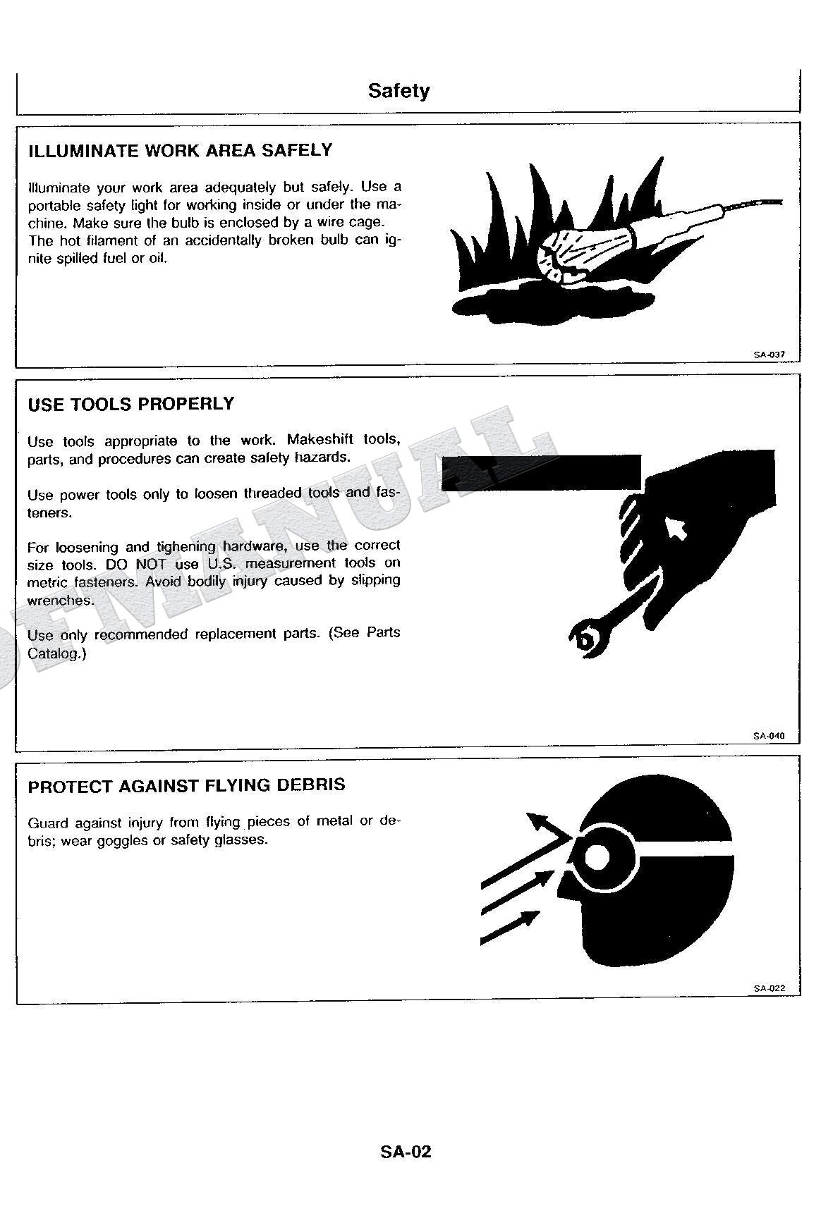 HITACHI EX300-2 Hudraulic Excavator Service Service Manual