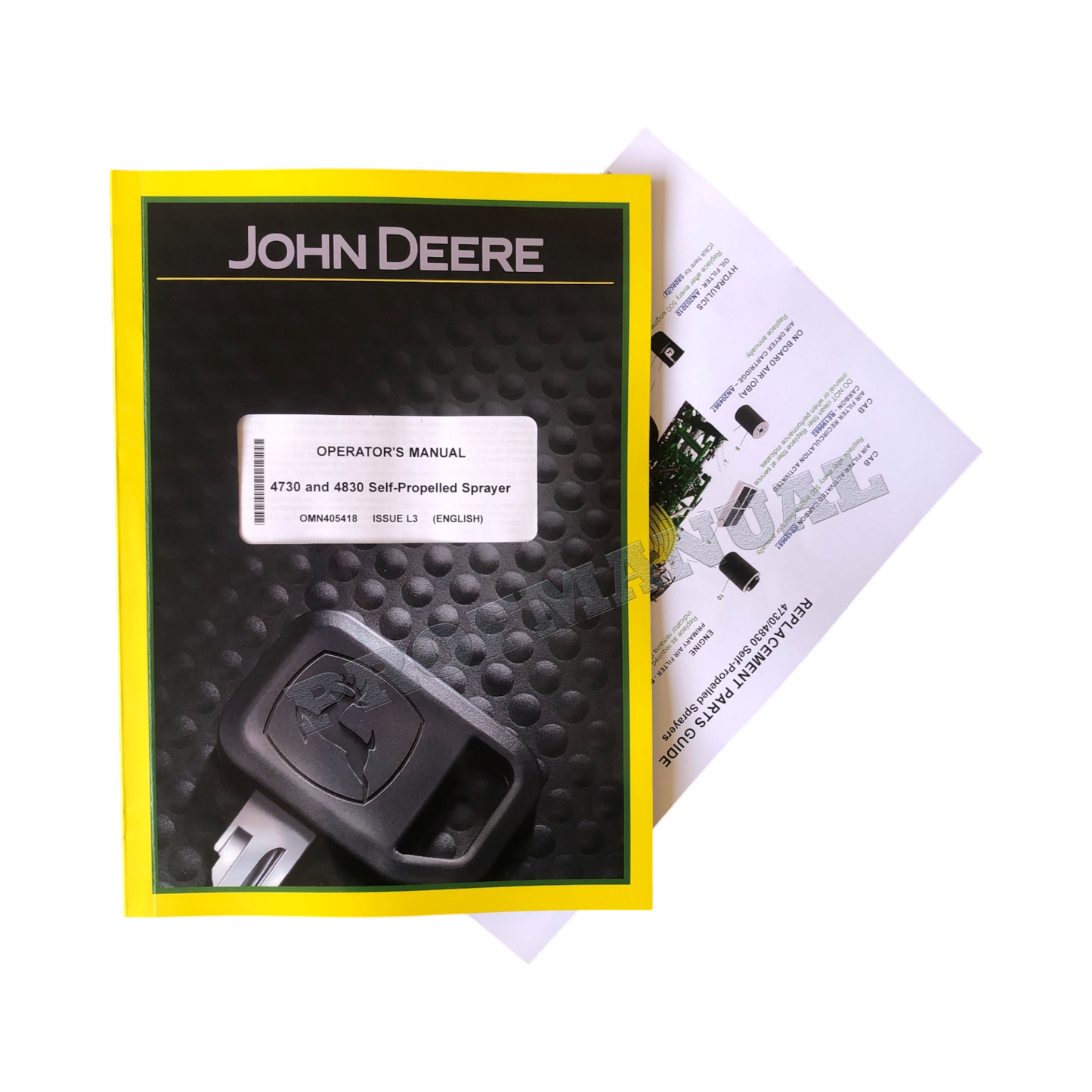 JOHN DEERE 4730 4830 SPRÜHGERÄT BEDIENUNGSANLEITUNG + !BONUS! Seriennummer 18001-23000