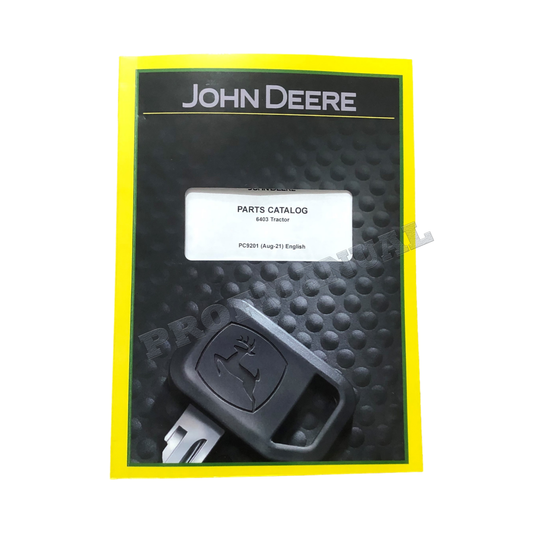 JOHN DEERE 6403 TRACTOR PARTS CATALOG MANUAL