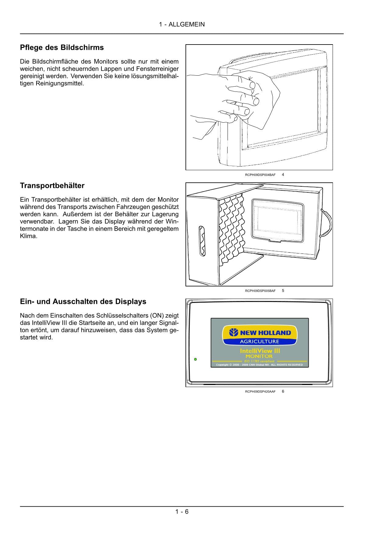 New Holland INTELLIVIEW III Manuel d'utilisation 84549245