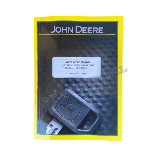 JOHN DEERE 435 535 BALLENPRESSE BEDIENUNGSANLEITUNG #4 