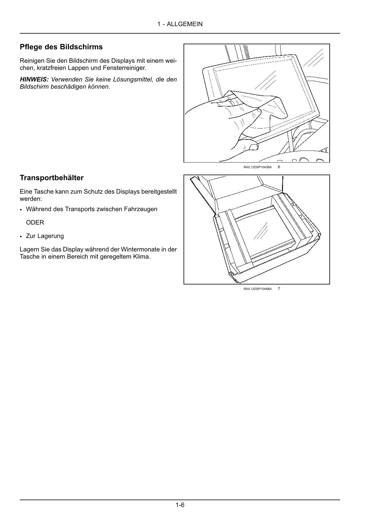 New Holland INTELLIVIEW IV Betriebsanleitung 47424380