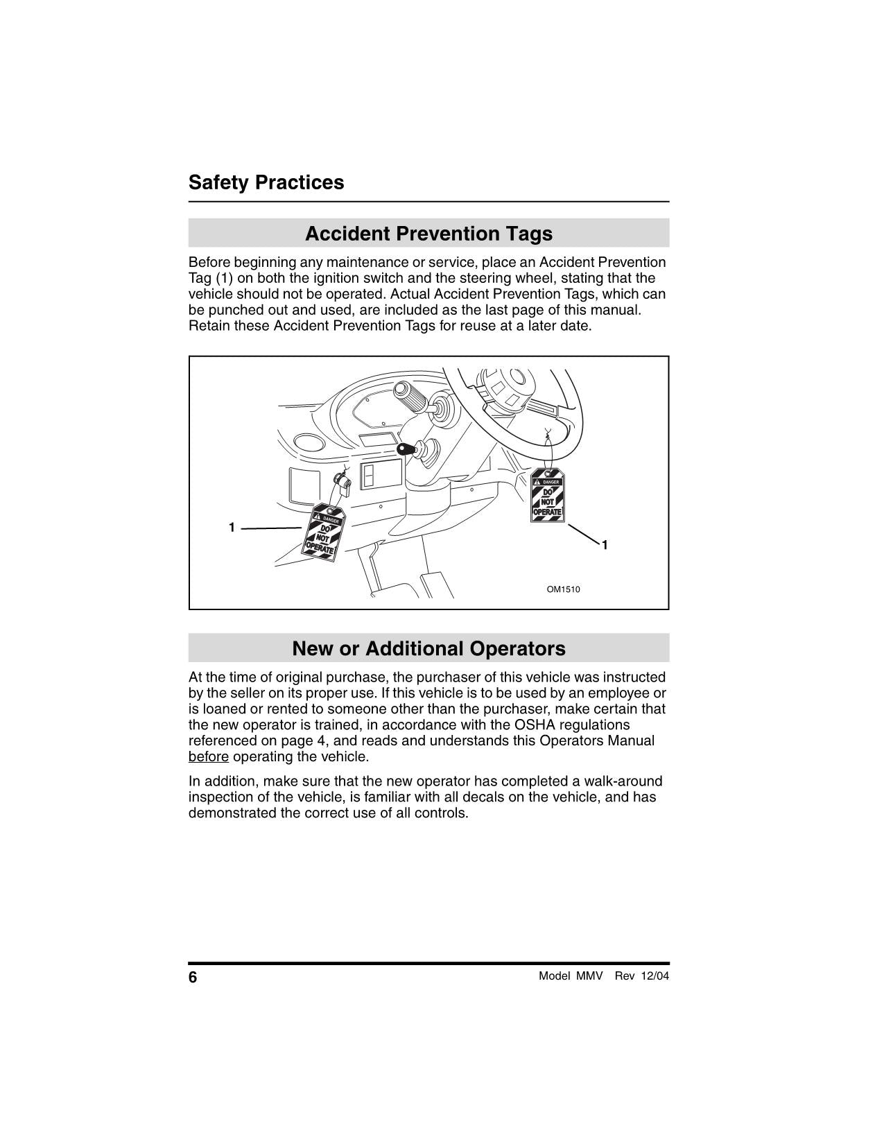 SKYTRAK MMV Telehandler Maintenance Operation Operators Manual 8990439