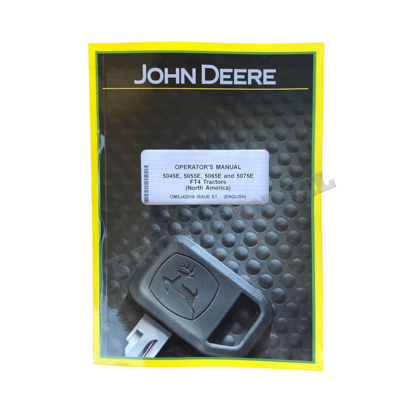 JOHN DEERE 5045E 5055E 5065E 5075E TRAKTOR-BETRIEBSHANDBUCH + !BONUS!