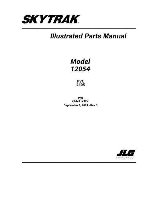 SKYTRAK 12054 Telehandler Parts Catalog Manual