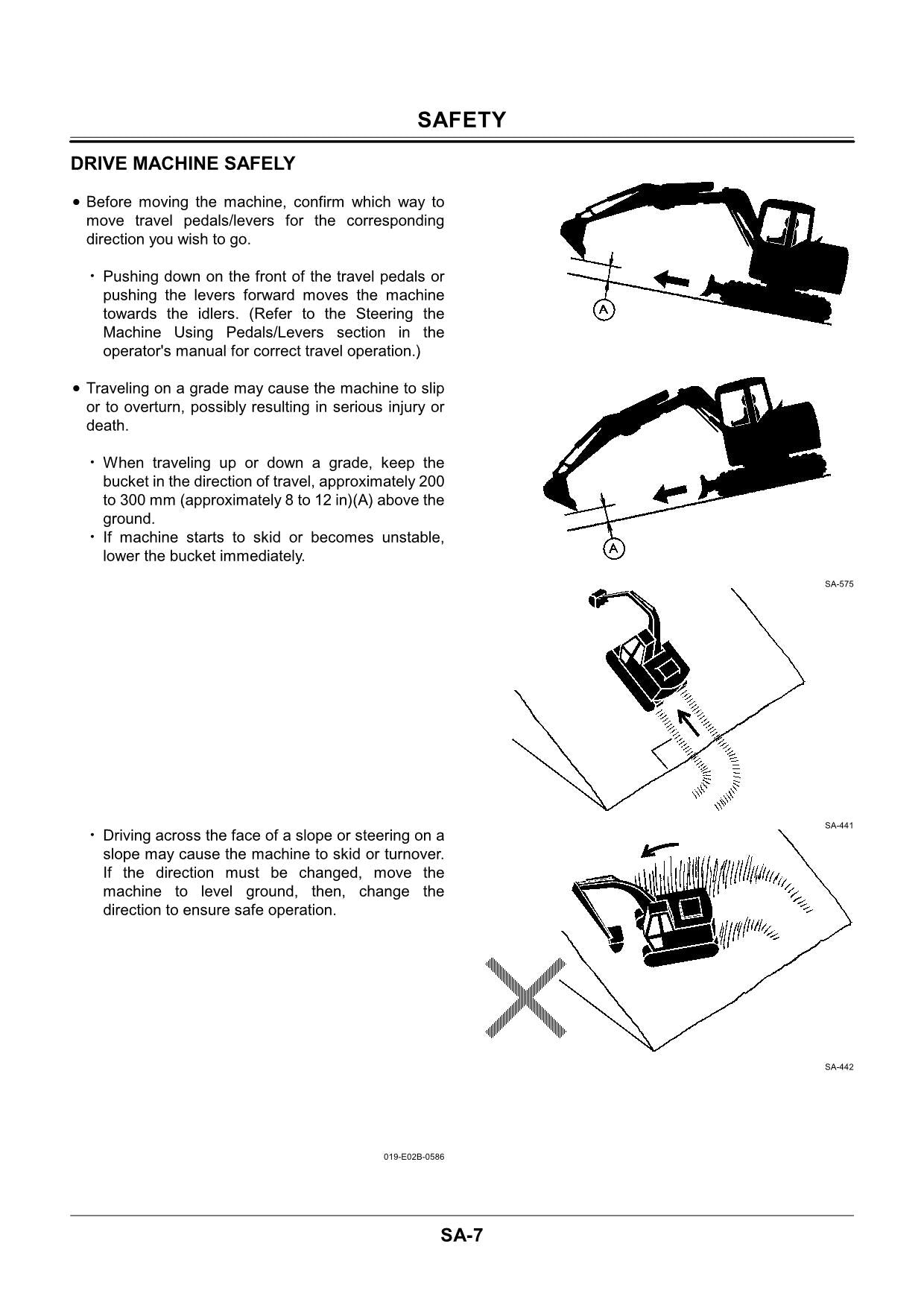 Hitachi EX55UR-3 Excavator Workshop Repair Service manual