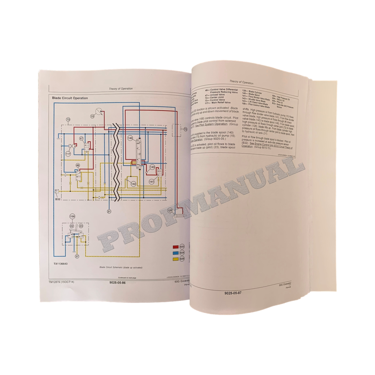 JOHN DEERE 60G EXCAVATOR OPERATION TEST SERVICE TECHNICAL MANUAL TM12879 +BONUS!