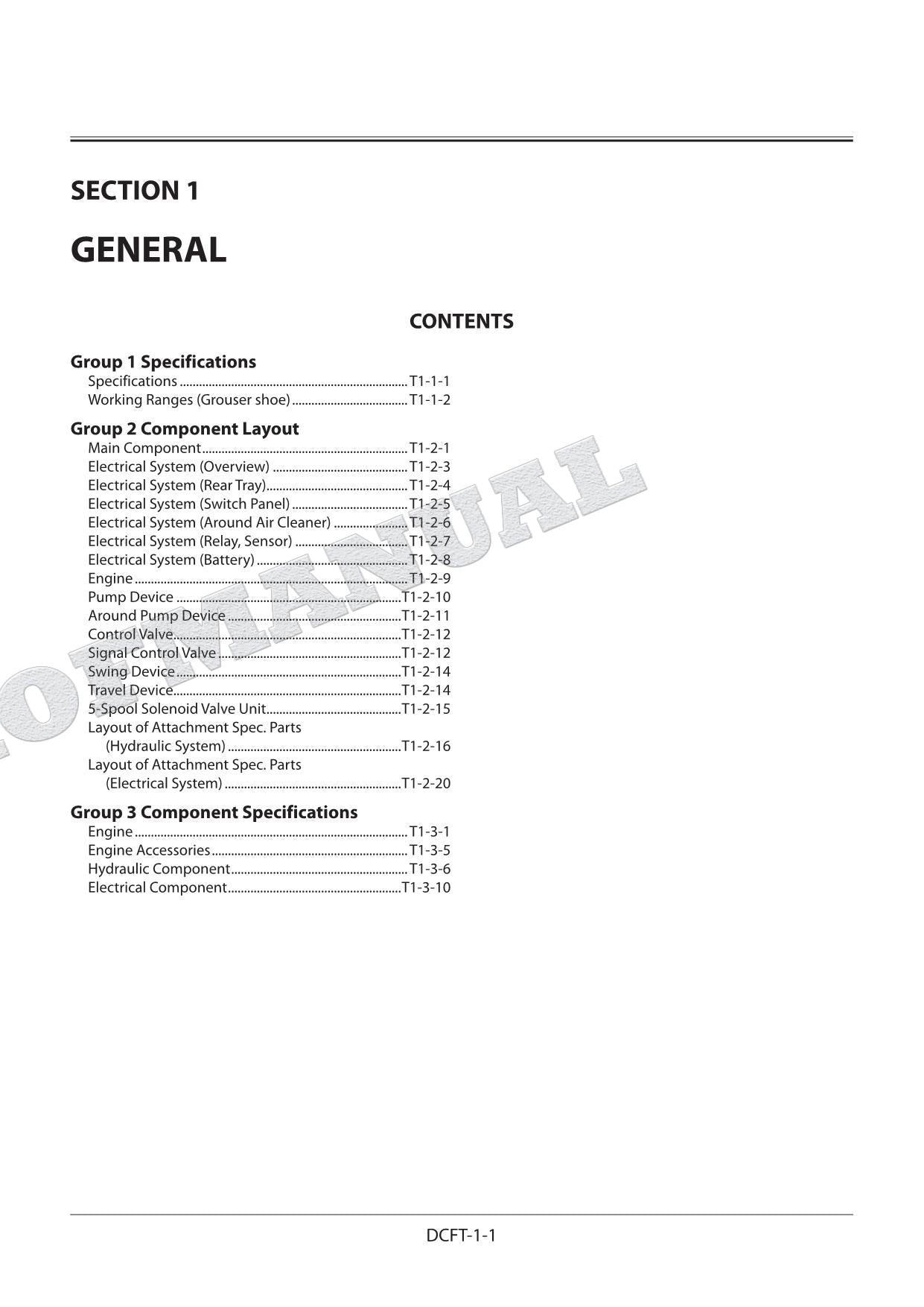 HITACHI ZH210-A ZH210LC-A Hybrid Excavator Service Manual Operational Principle