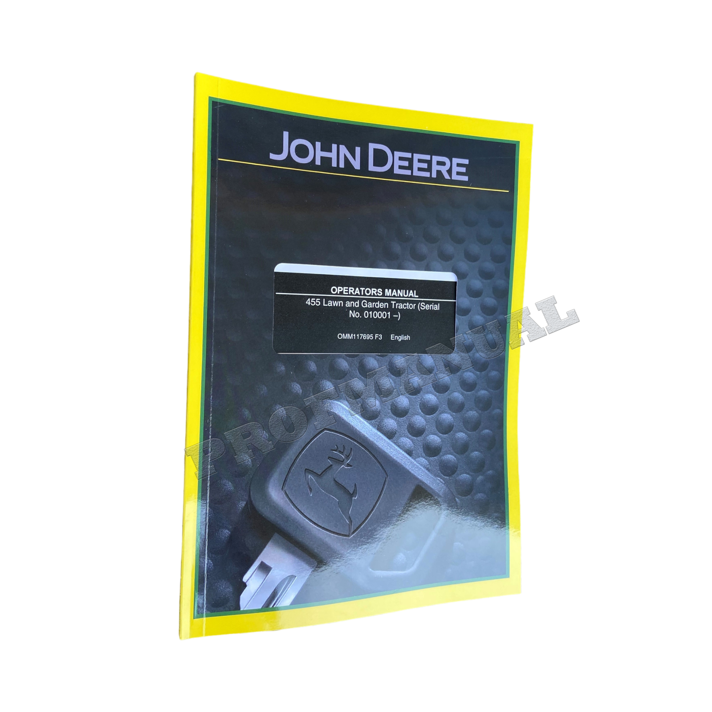 JOHN DEERE 455 TRACTOR OPERATORS MANUAL ser 10000 - 40000