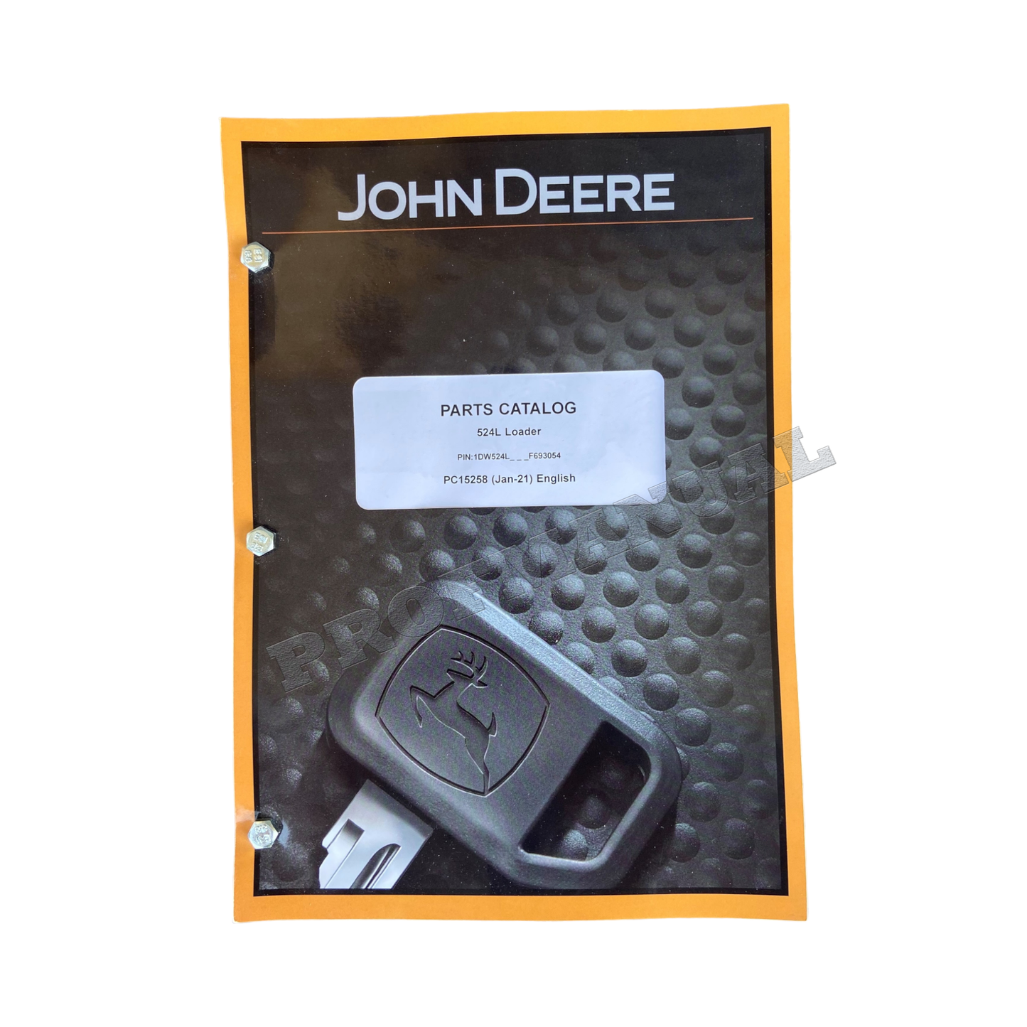 JOHN DEERE 524L LADER ERSATZTEILKATALOGHANDBUCH