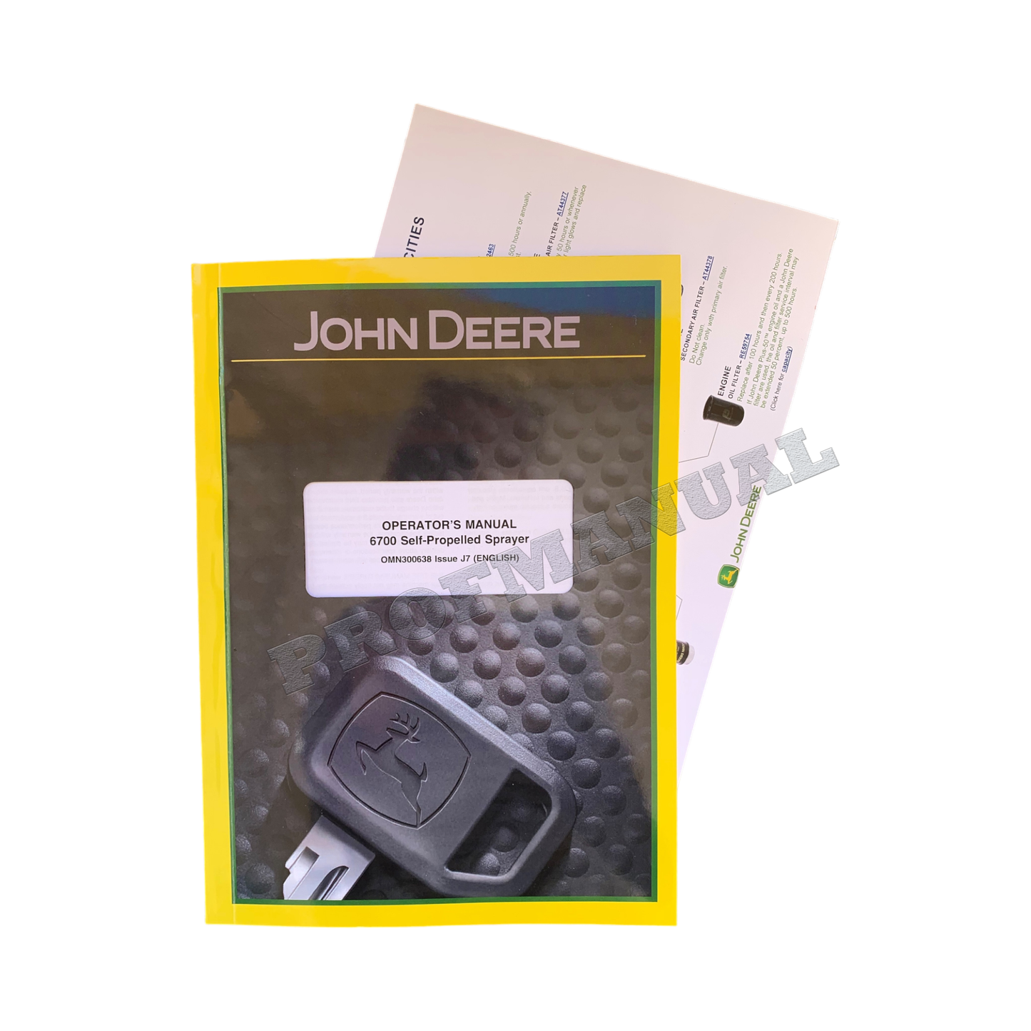 JOHN DEERE 6700 SPRAYER OPERATORS MANUAL #4