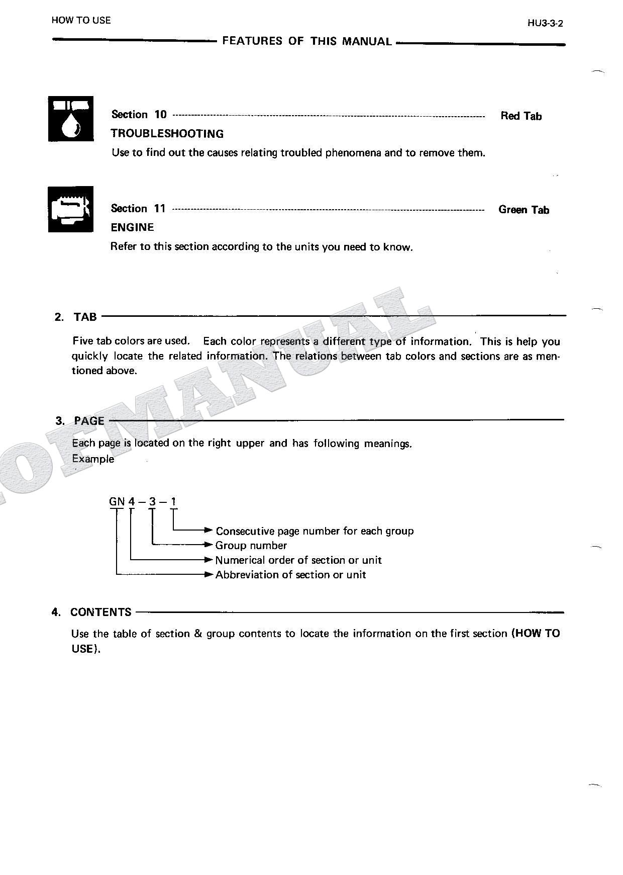 HITACHI EX300 Hudraulic Excavator Repair Service Manual