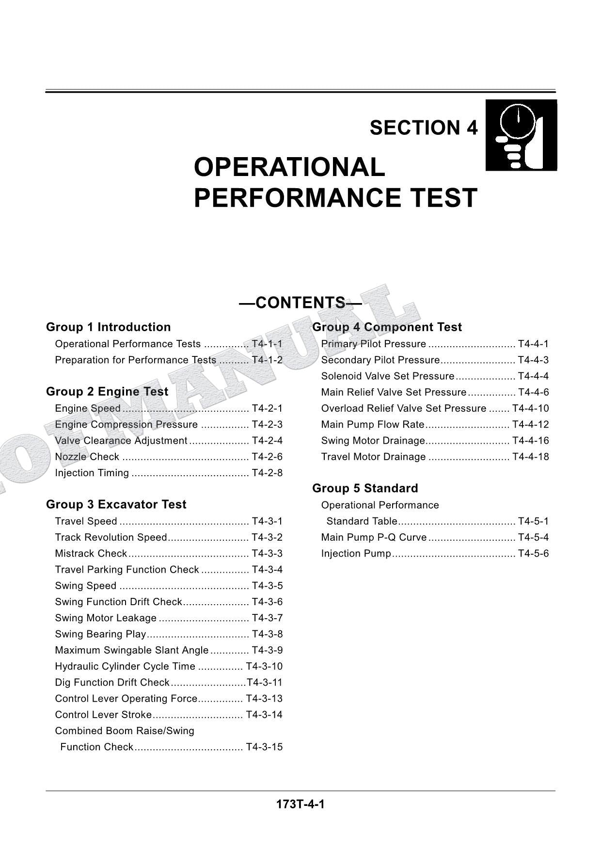 HITACHI EX300-5 EX300LC-5 EX330LC-5 Excavator Service manual Troubleshooting