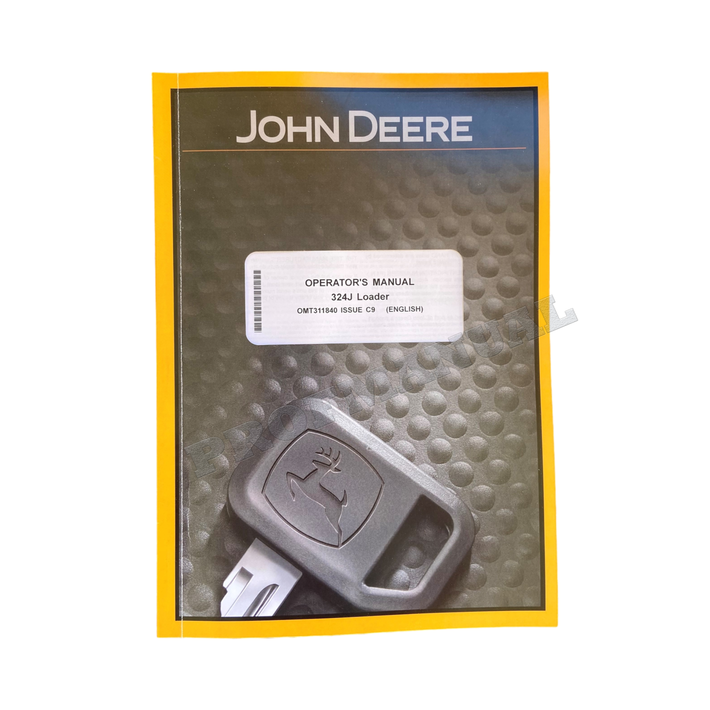 MANUEL D'UTILISATION DU CHARGEUR JOHN DEERE 324J + !BONUS! 