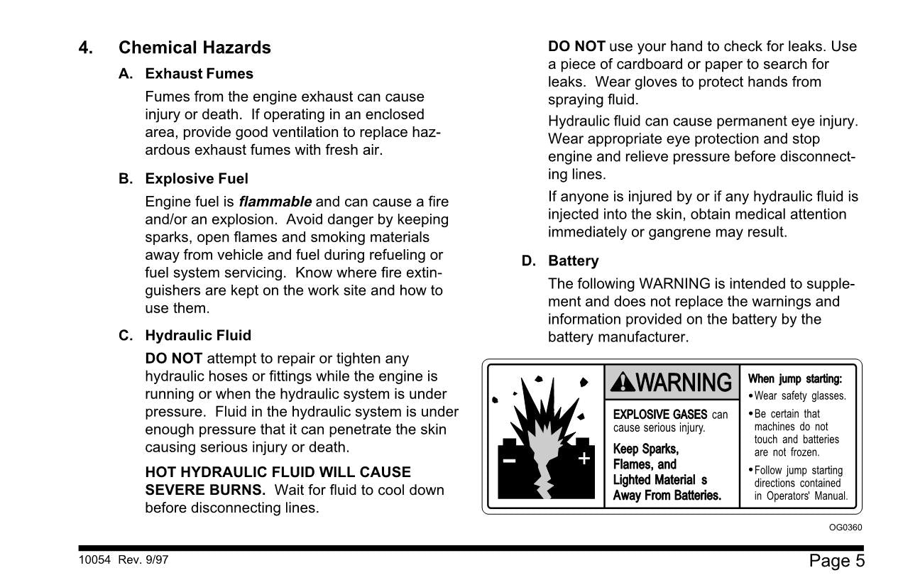 SKYTRAK 10054 Telehandler Maintenance Operation Operators Manual 8990206