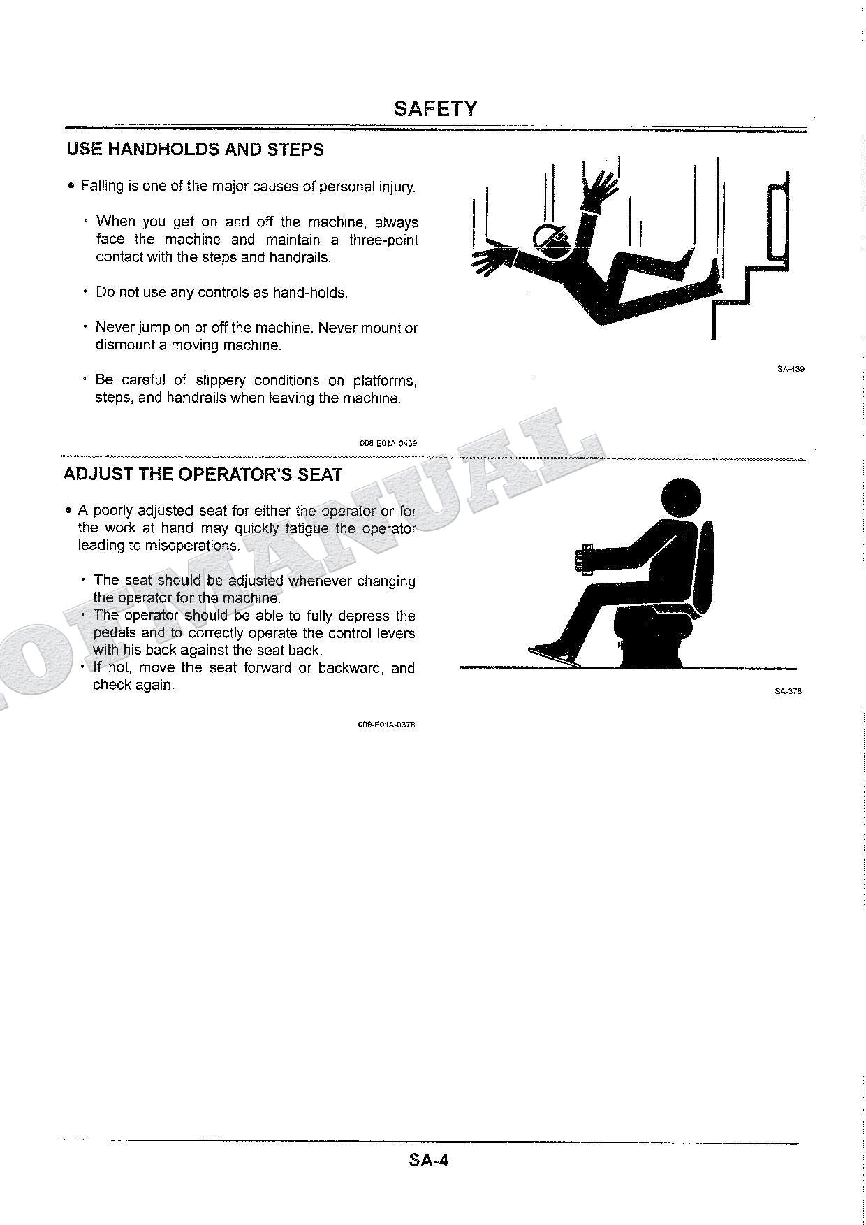 HITACHI EX225USR EXCAVATOR Service manual Troubleshooting