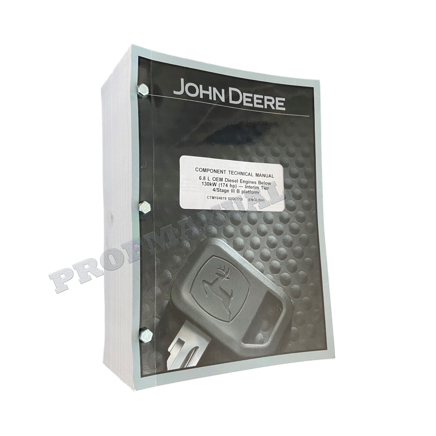 John Deere 6068 6.8L Engine Level 23 ECU Service manual