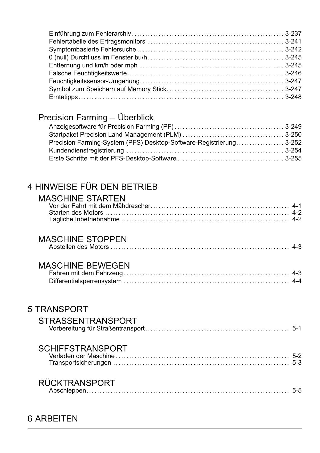 New Holland CX5080 CX5090 CX5090 Manuel d'instructions latéral Ab 1900