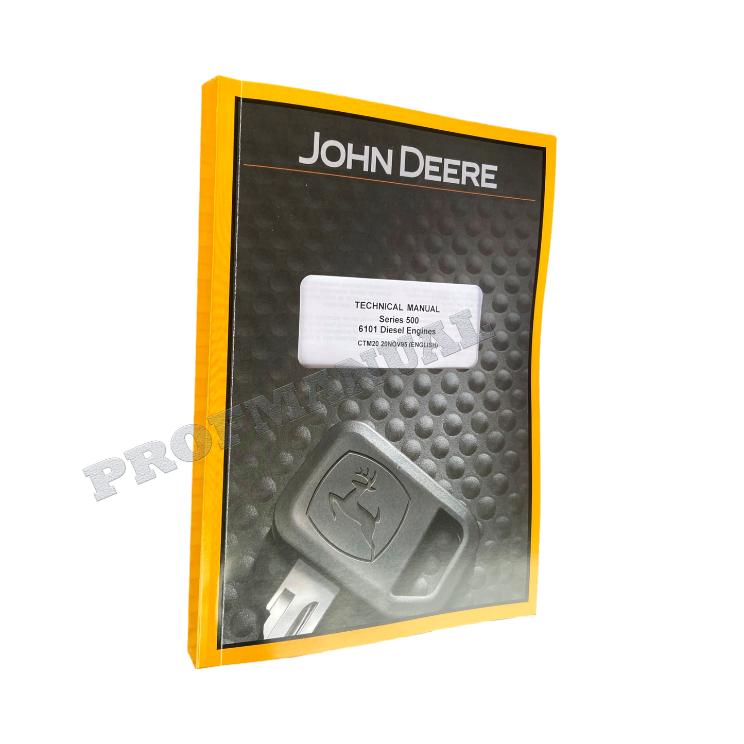 Manuel d'entretien du moteur John Deere série 500 6101 pour tracteur 8560 8760 8960