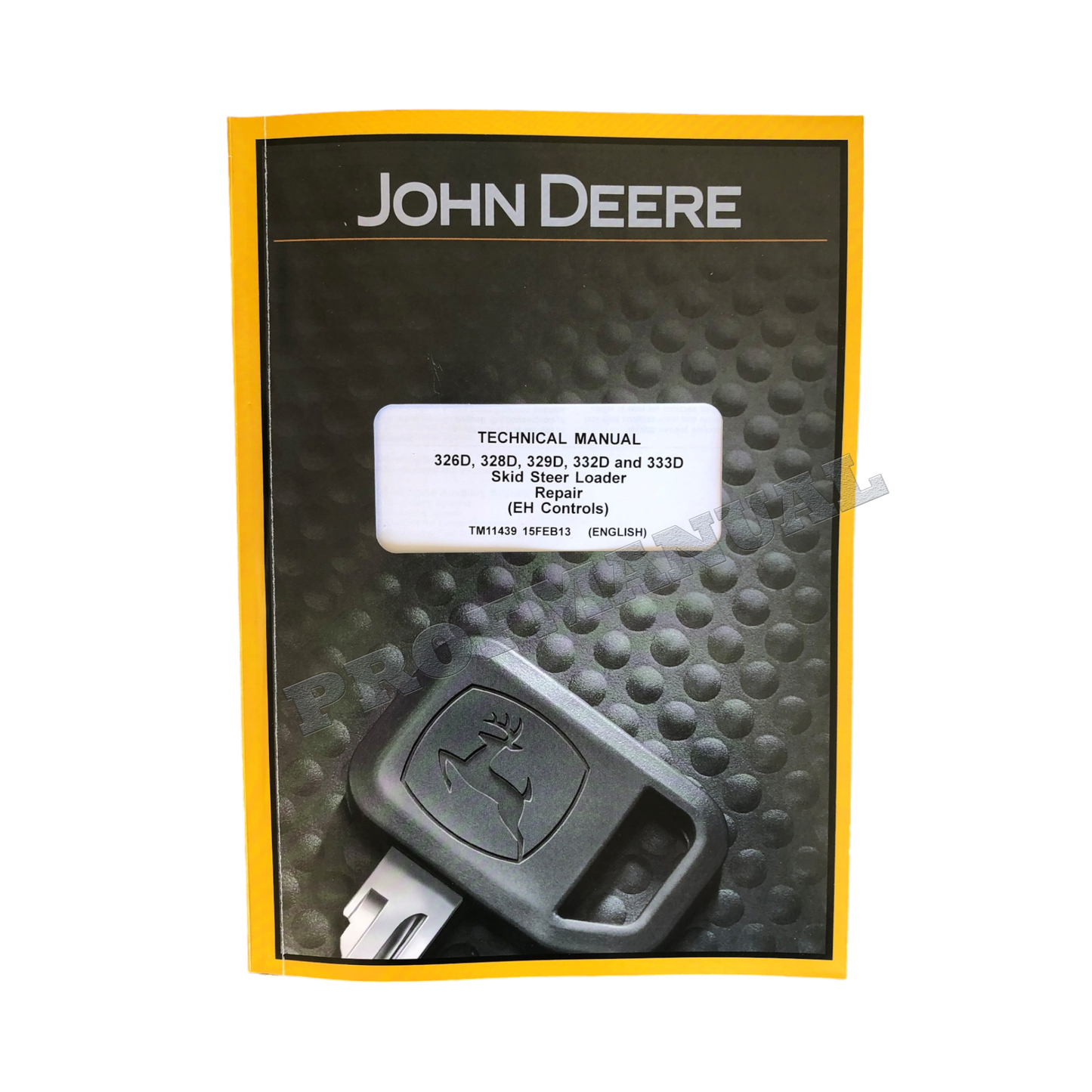 MANUEL D'ENTRETIEN ET DE RÉPARATION DE CHARGEUSE COMPACTE JOHN DEERE 326D 328D 329D + !BONUS!