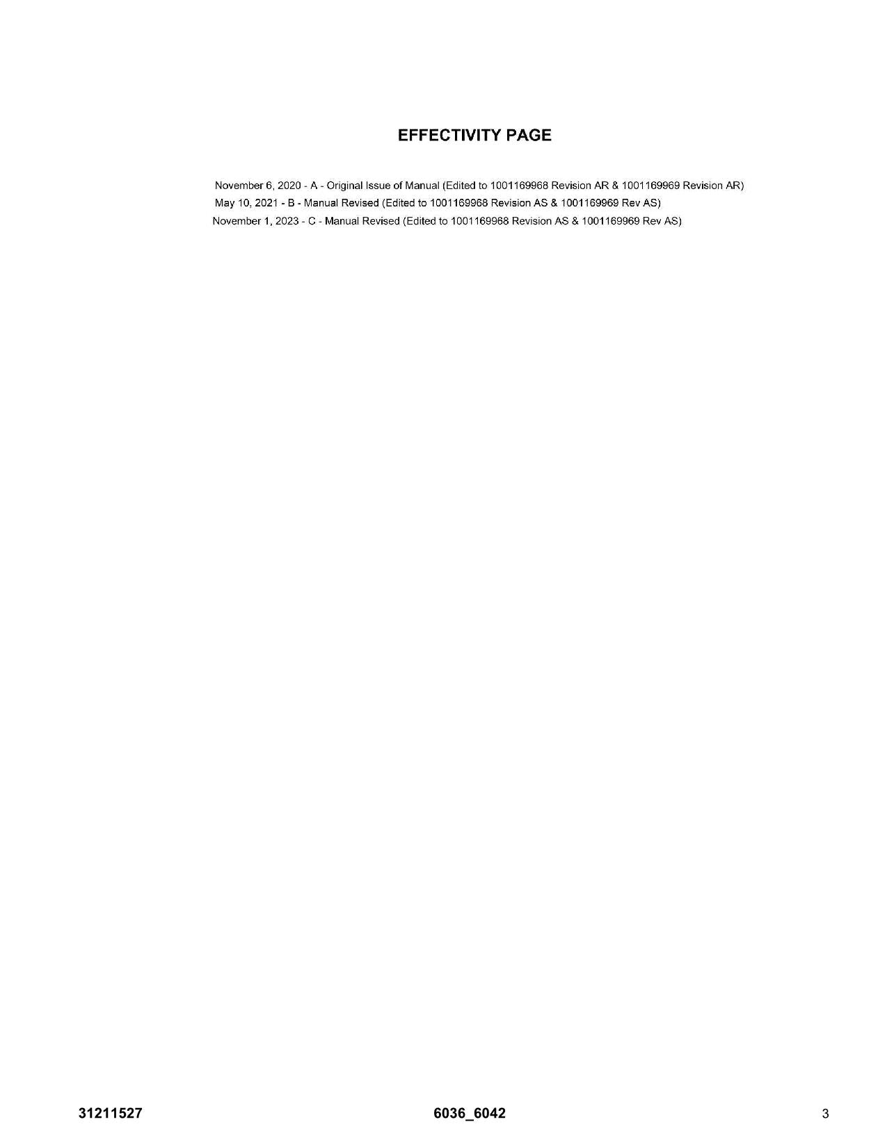 SKYTRAK 6036 6042 Telehandler Parts Catalog Manual