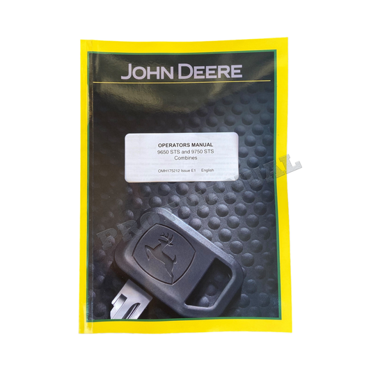 JOHN DEERE 9650 9750 STS MÄHDRESCHER-BETRIEBSHANDBUCH Nr. 2 