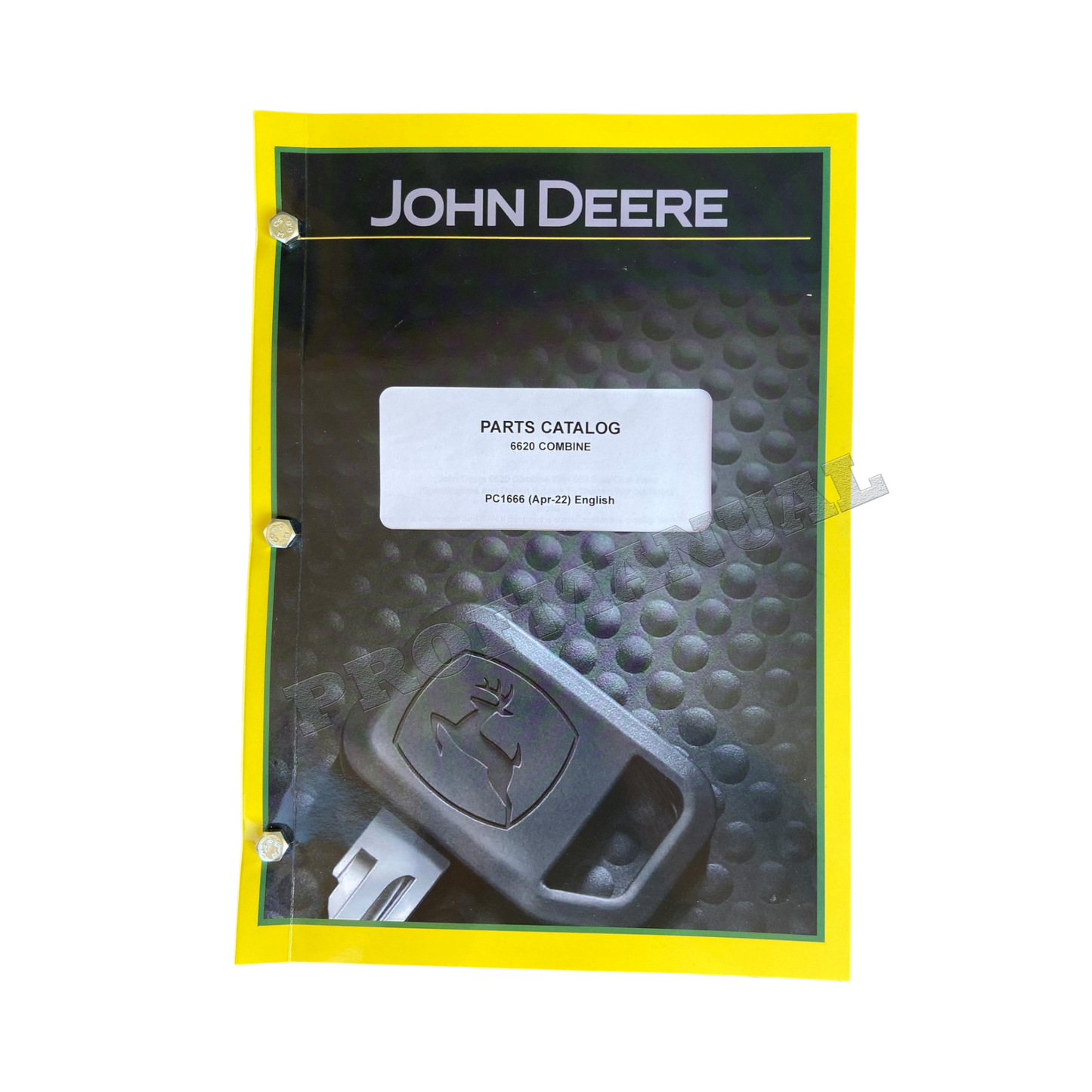 JOHN DEERE 6620 COMBINE PARTS CATALOG MANUAL