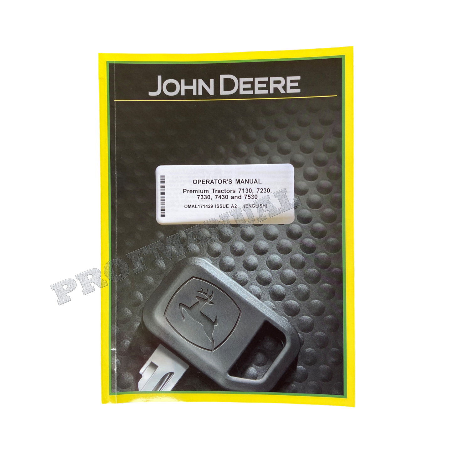 MANUEL D'UTILISATION DU TRACTEUR JOHN DEERE 7130 7230 7330 7430 7530 PREMIUM + BONUS