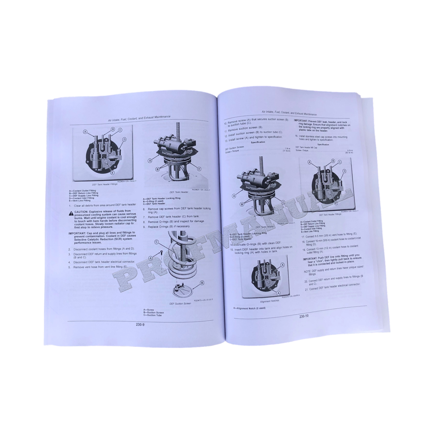 JOHN DEERE 6120E 6120EH 6135E 6105E TRACTOR OPERATORS MANUAL