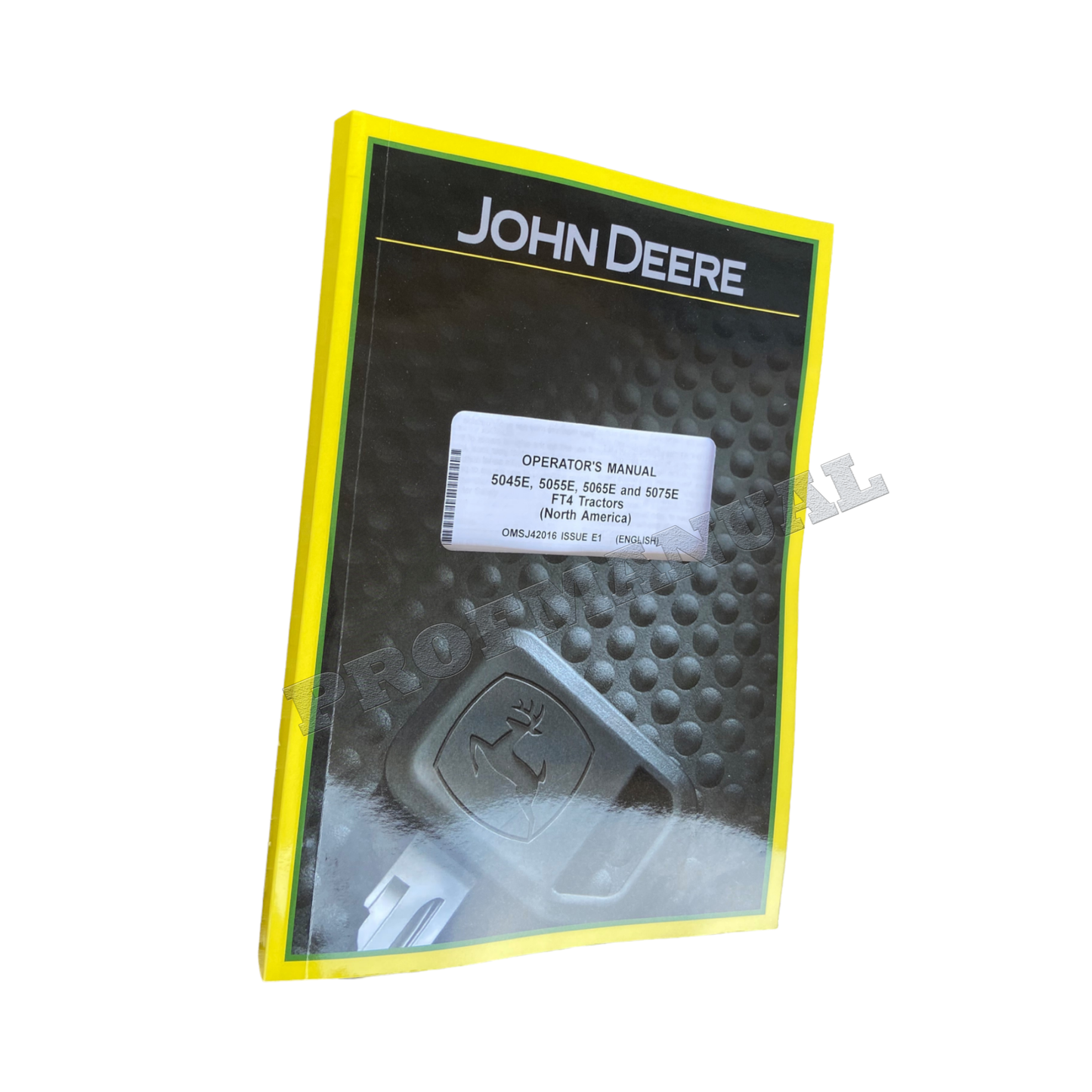 JOHN DEERE 5045E 5055E 5065E 5075E TRAKTOR-BETRIEBSHANDBUCH + !BONUS!