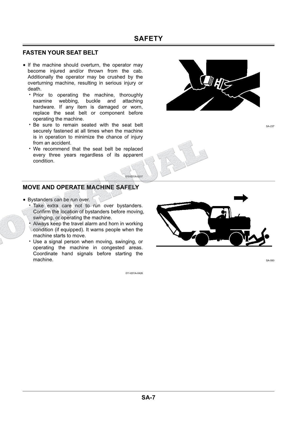 HITACHI ZX210W Excavator Service Repair Workshop manual