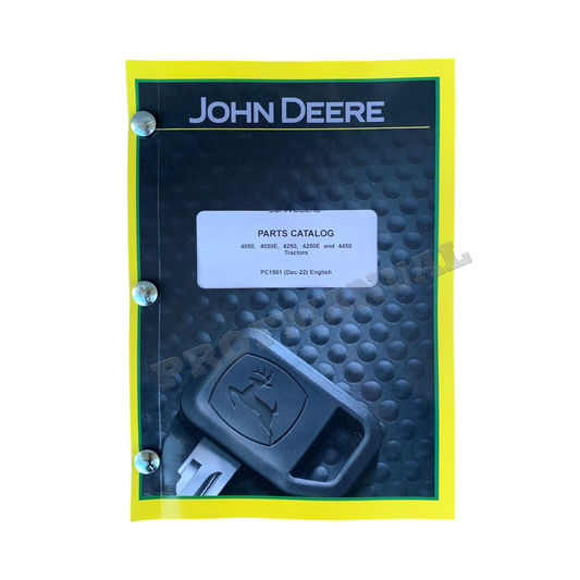 JOHN DEERE 4050 4050E 4250 4250E 4450 TRAKTOR TEILEKATALOGHANDBUCH 