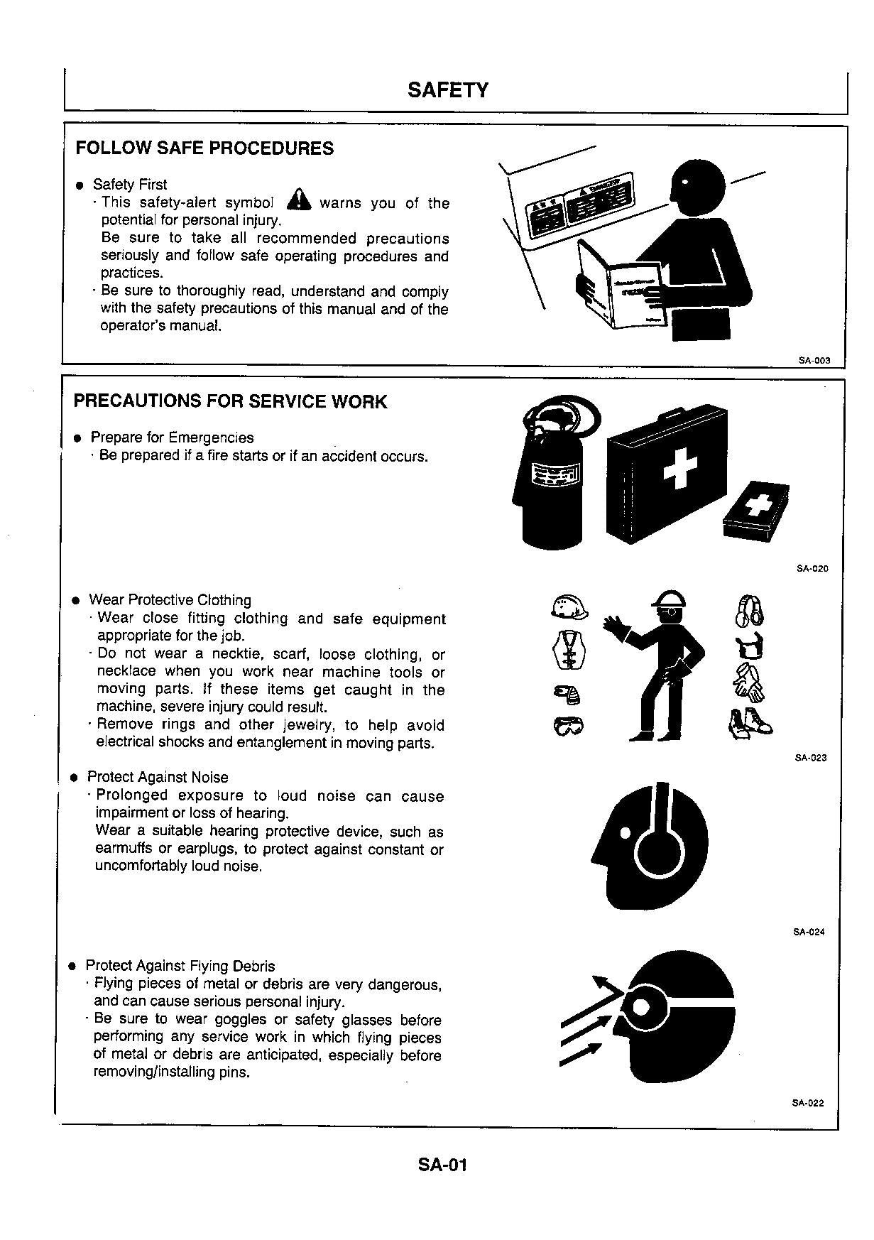 Hitachi EX20UR-2 EX30UR-2 EX40UR-2 Excavator full Service manual without schemes