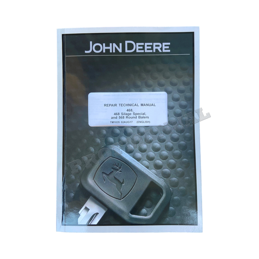 JOHN DEERE 468  468S  568 BALER SERVICE MANUAL