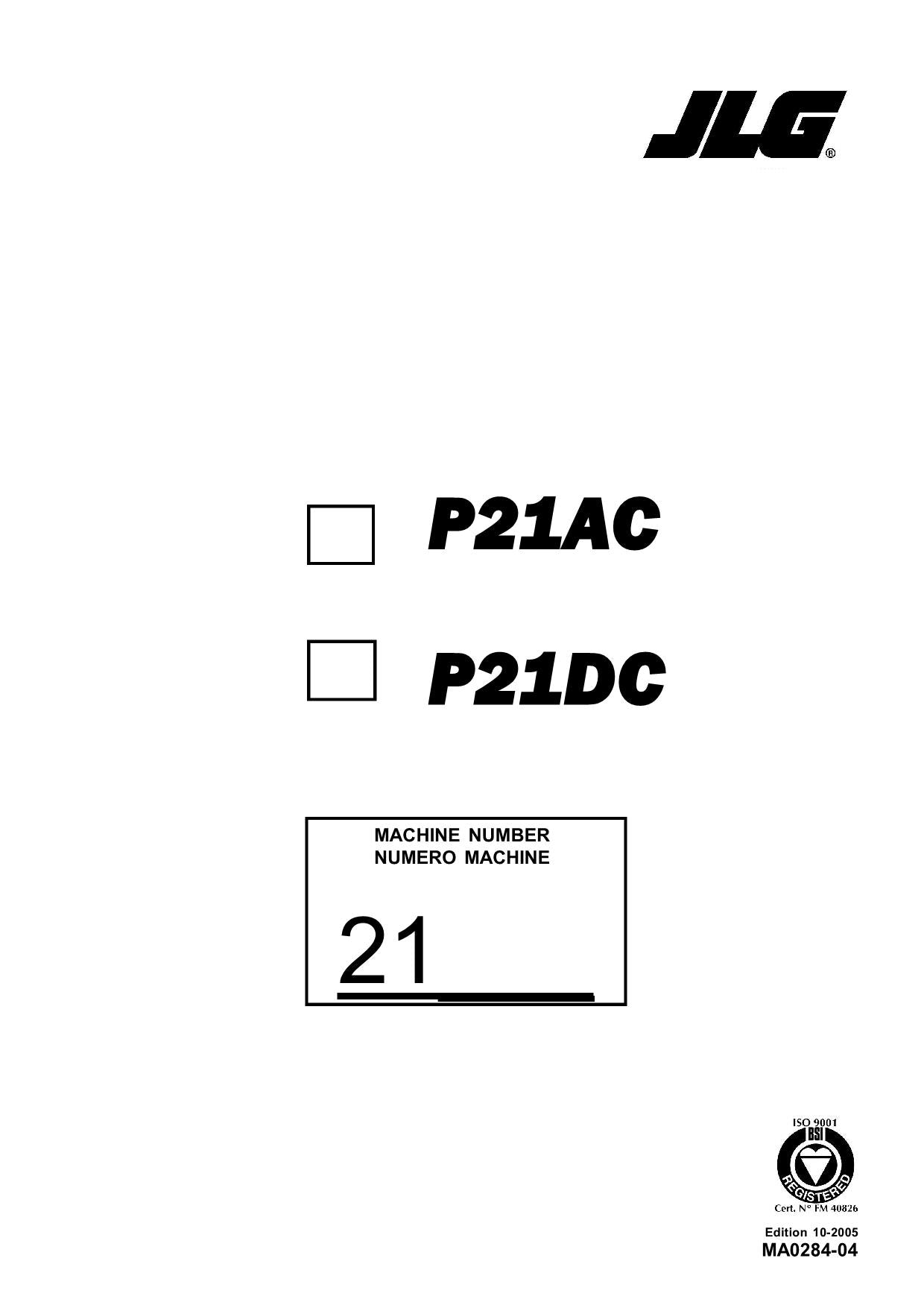 TOUCAN P22 Vertical Lift Parts Catalog Manual Multi language