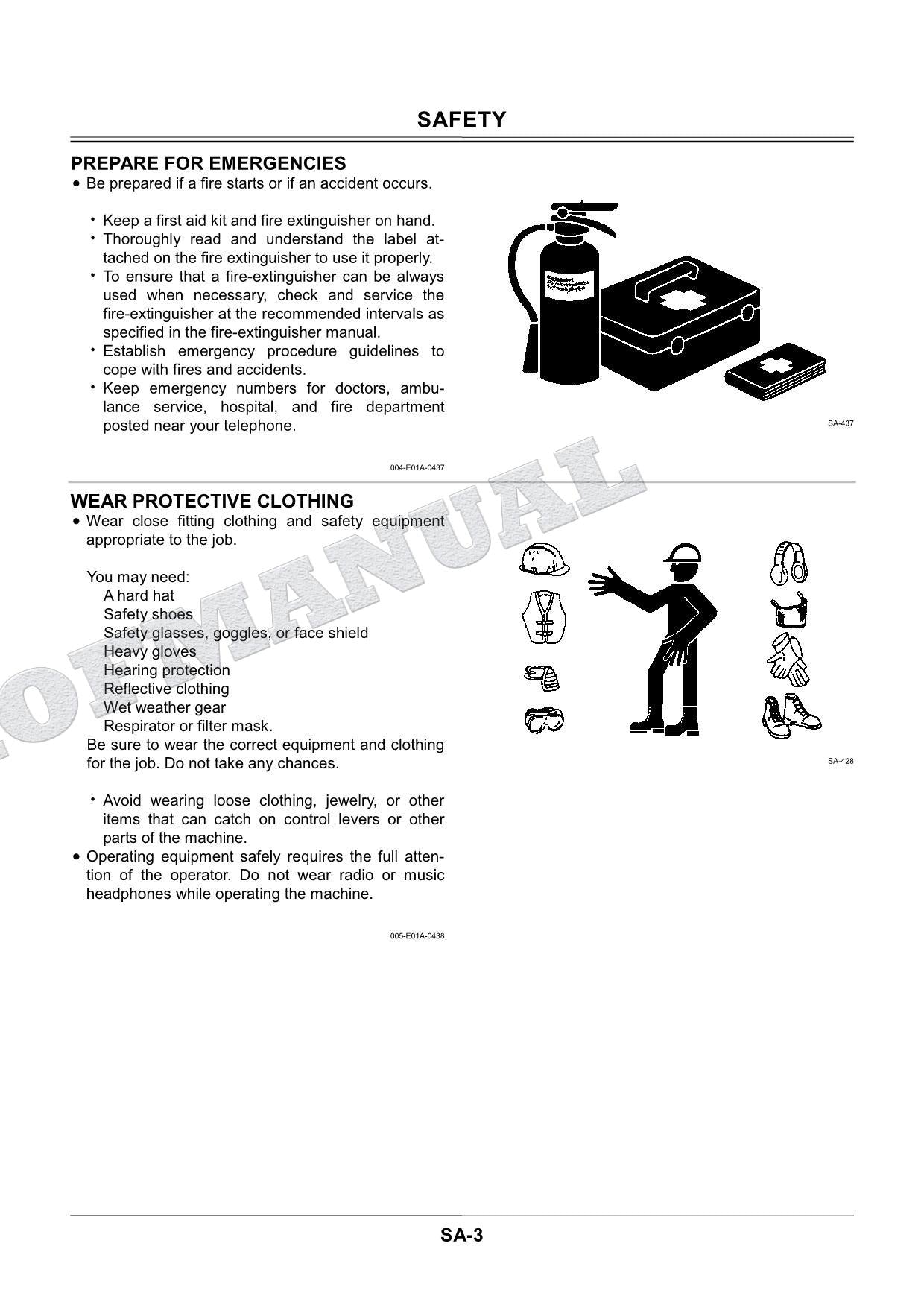 HITACHI ZX225USR-3 ZX240-3 ZX270-3 Excavator Service Workshop manual