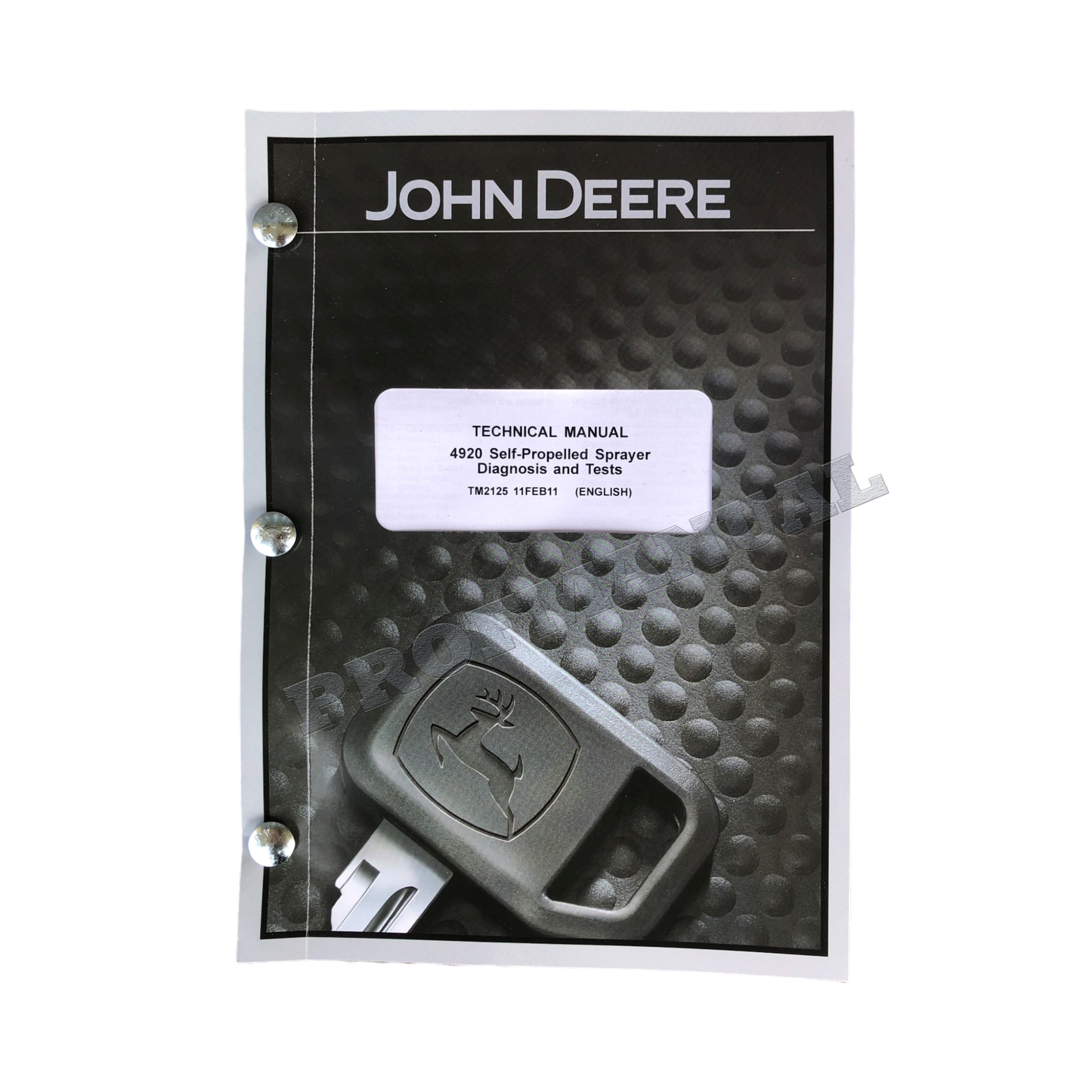 JOHN DEERE 4920 SPRAYER DIAGNOSIS TEST SERVICE MANUAL North America