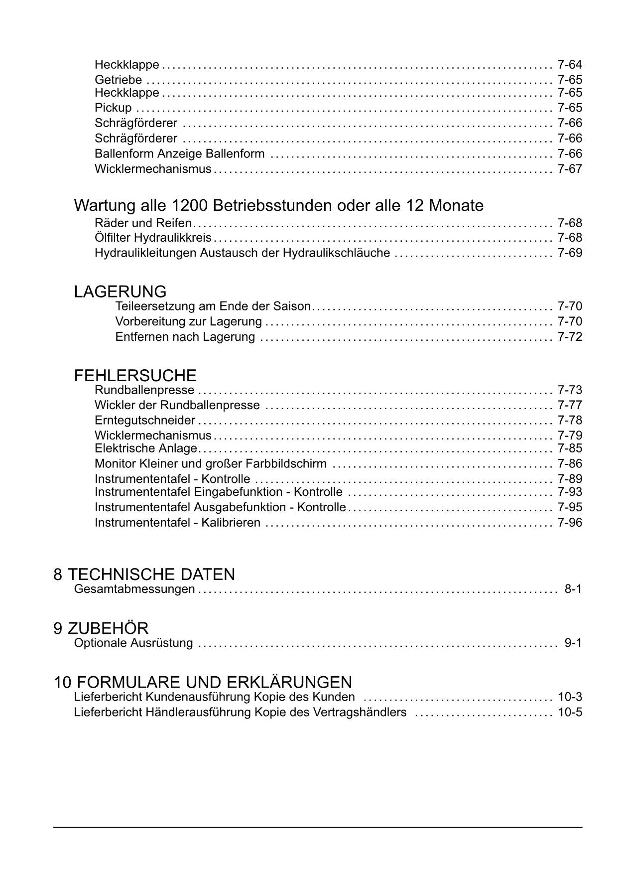 New Holland BR6090 Combi Manuel d'instructions