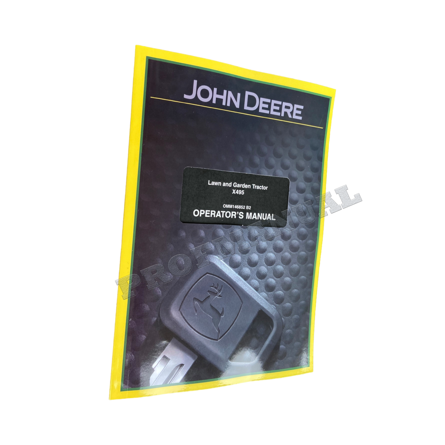 JOHN DEERE X495 TRACTOR OPERATORS MANUAL #1