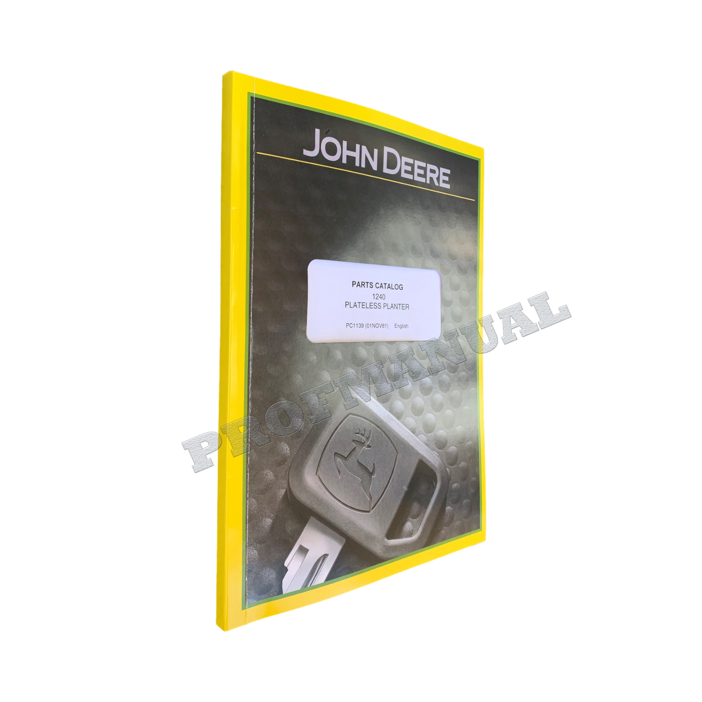 JOHN DEERE 1240 PLANTER PARTS CATALOG MANUAL