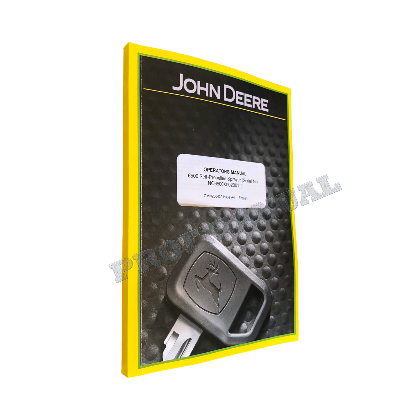 JOHN DEERE 6500 SPRÜHGERÄT BEDIENUNGSANLEITUNG + !BONUS! OMN200439