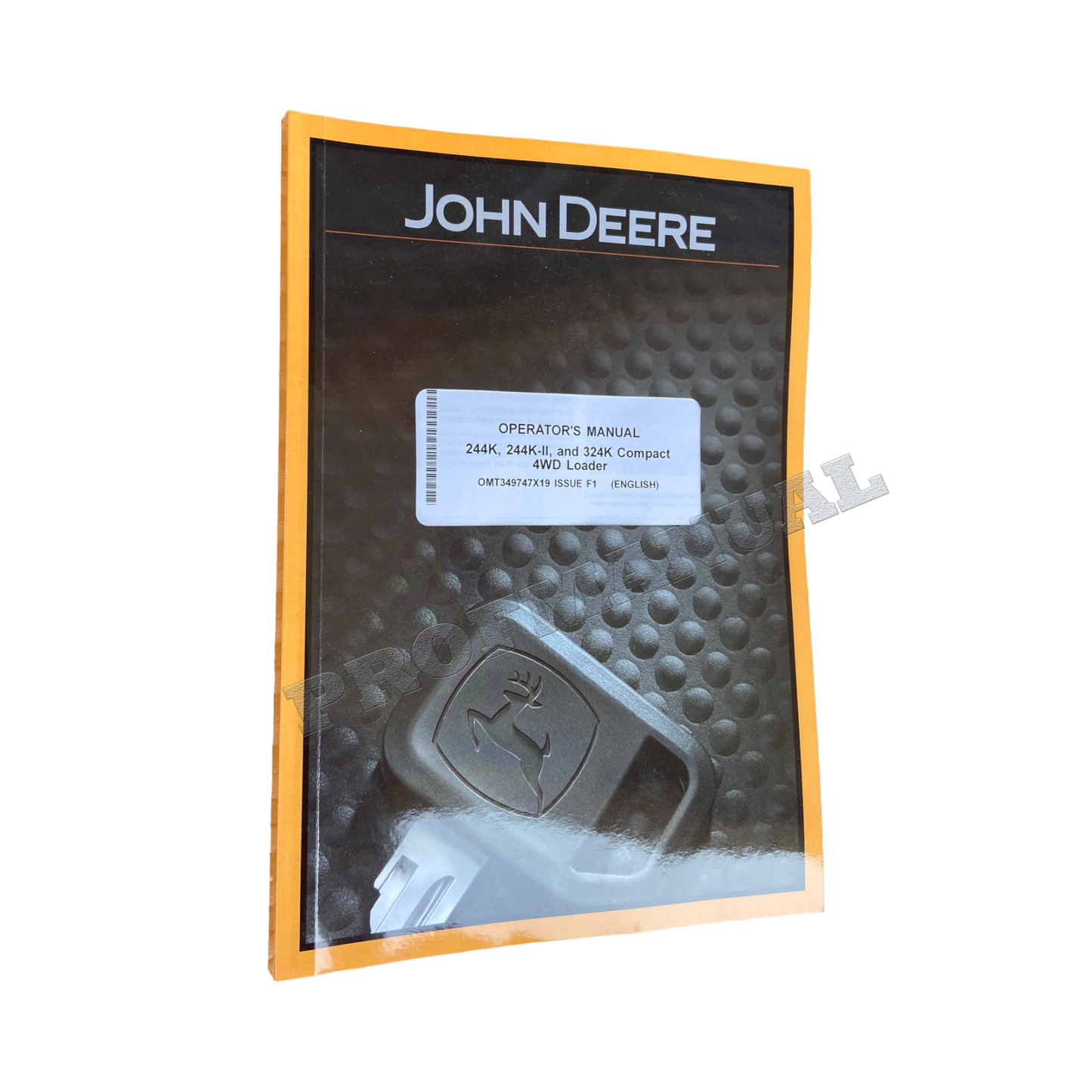 MANUEL D'UTILISATION DU CHARGEUR JOHN DEERE 244K 244K-II 324K + !BONUS! 