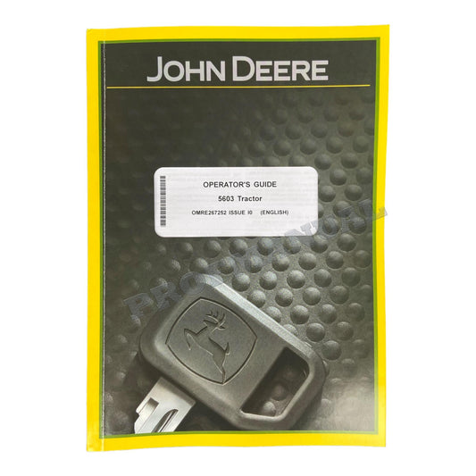 JOHN DEERE 5603 TRAKTOR-BETRIEBSHANDBUCH