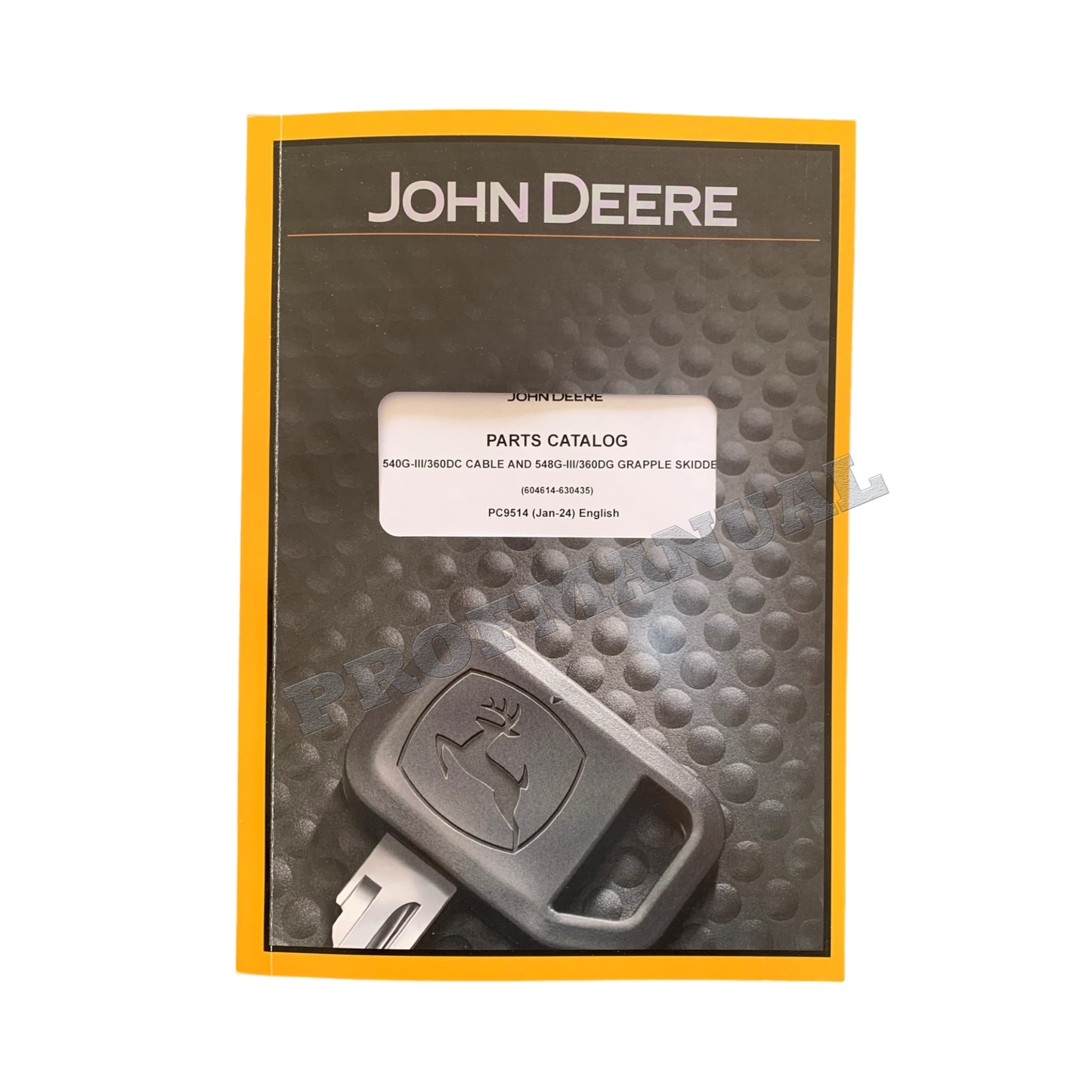 CATALOGUE DE PIÈCES DÉTACHÉES POUR DÉBUSQUEUSE JOHN DEERE 540GIII 548GIII 360D + !BONUS!