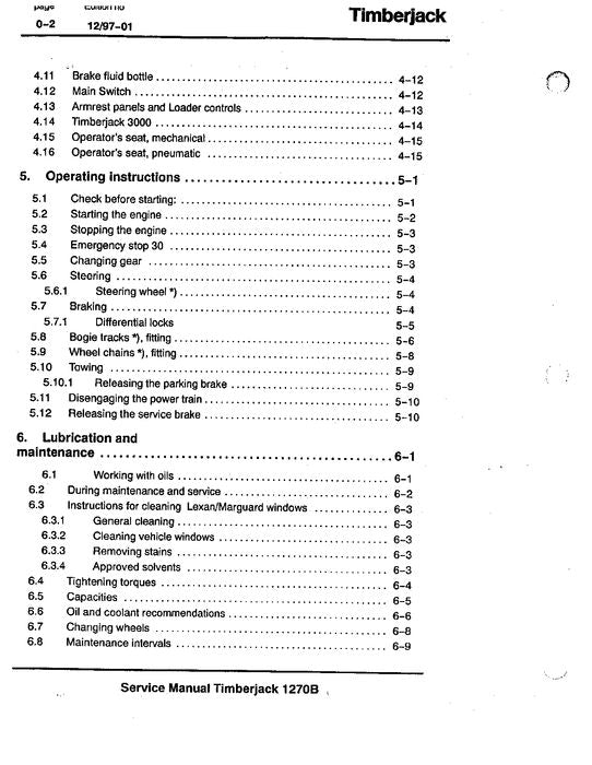 JOHN DEERE 1270B WHEELED HARVESTER SERVICE REPAIR MANUAL s-n 12701725 -